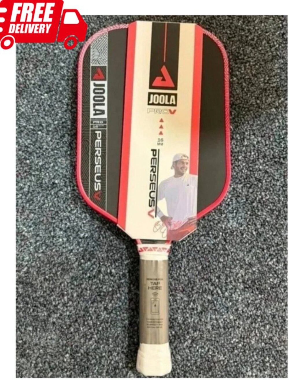 JOOLA Perseus Pro V 16mm Pickleball Paddle Red New UNUSED